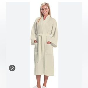 Majestic Gender Waffle Organic Cotton Robe Z.